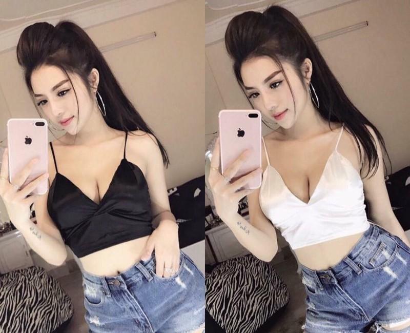 Bra satin, áo lót dài vải phi bóng  bhl1473