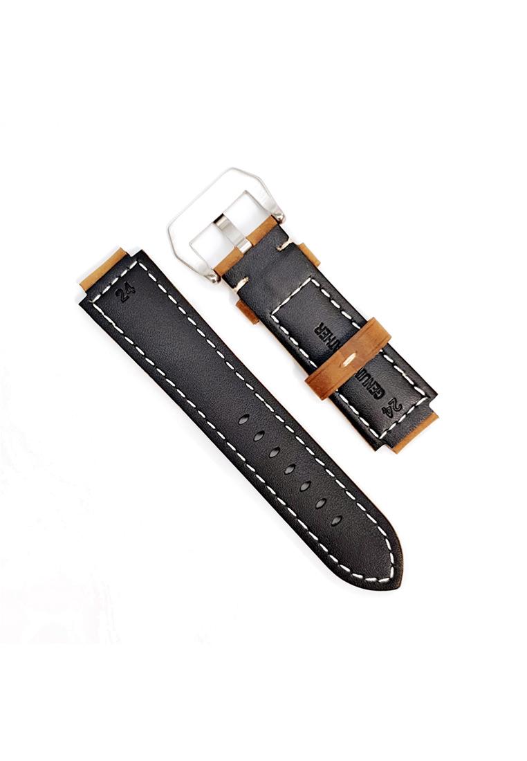 [HCM]Dây da đồng hồ Casio AE-1200WH các loại (Màu nâu nhạt )