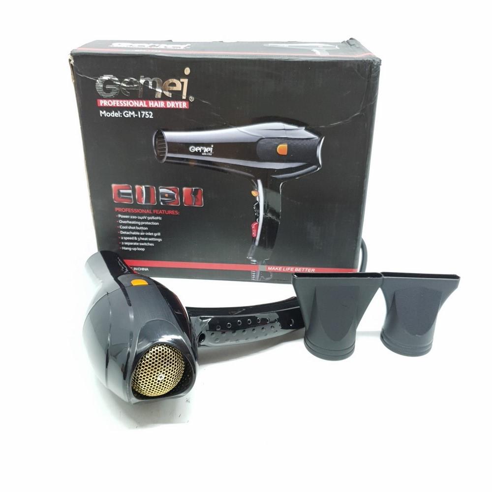 MÁY SẤY TÓC CAO CẤP 2 CHIỀU GEMEI GM-1752 2300W