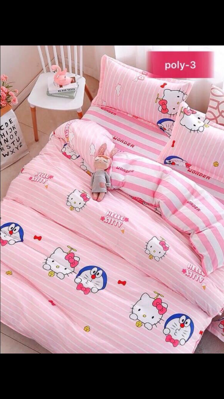 BỘ CHĂN GA GỐI HÀN QUỐC DOREMON 160x200