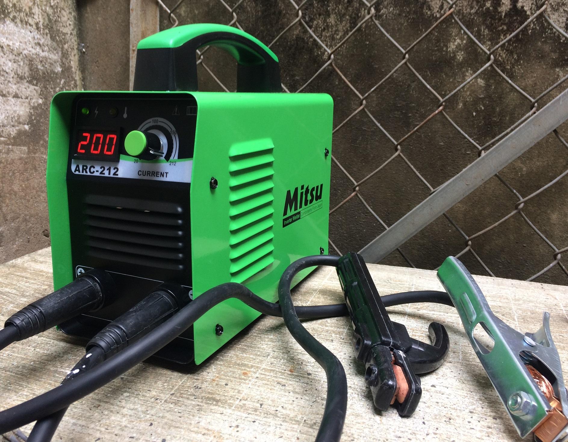 [HCM]Máy Hàn Điện Tử Mitsu Arc 212 +  dây hàn 4m