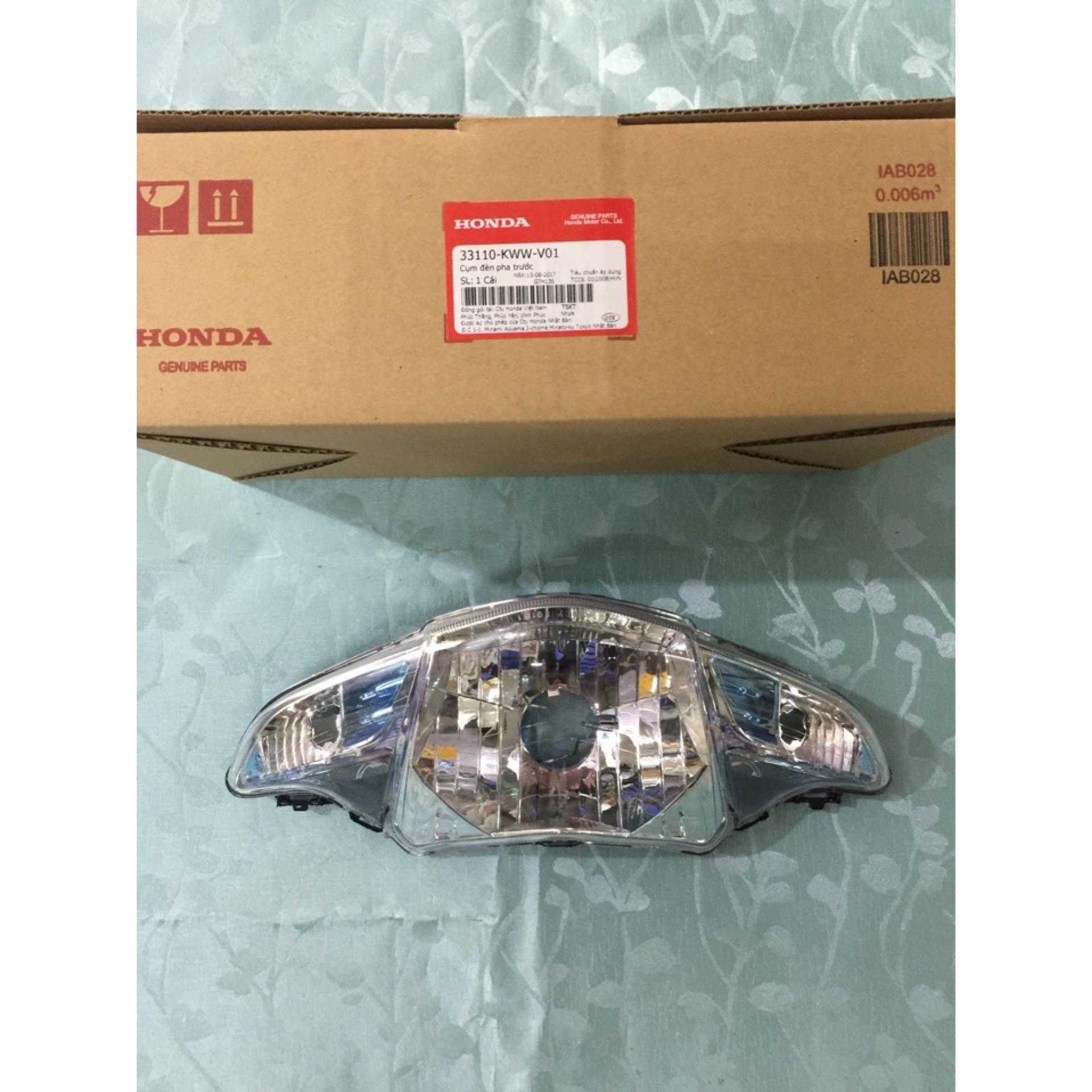 Cụm đèn pha trước wave rsx 110 2009-2009