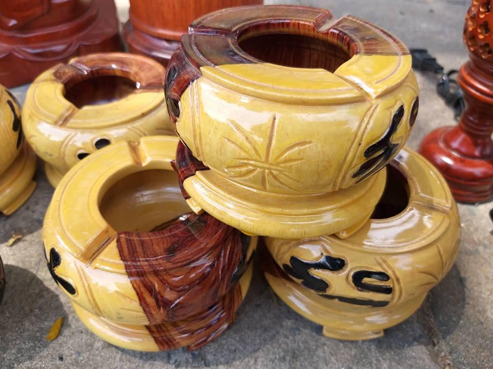 Gạt tàn gỗ Trắc
