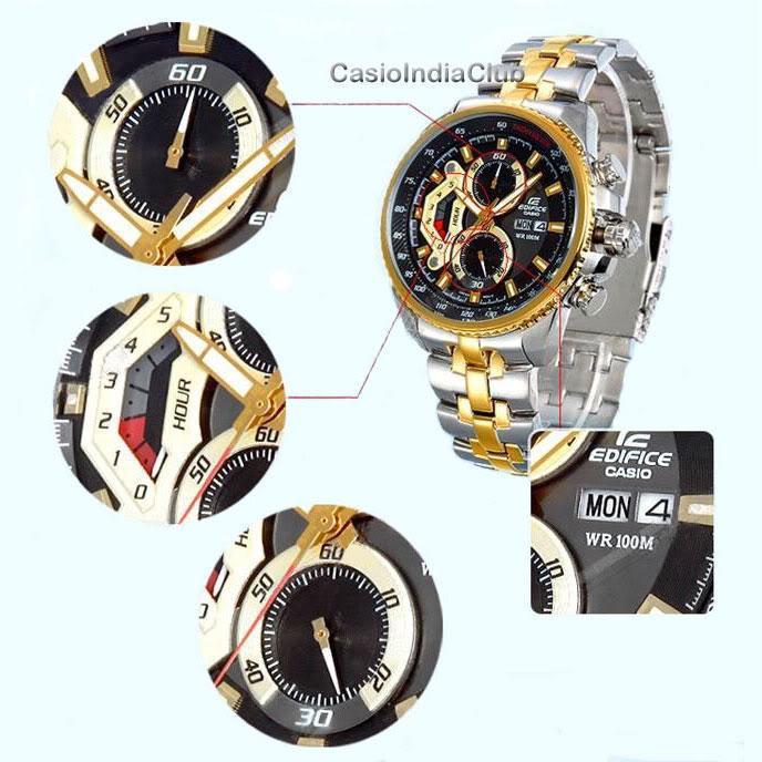 [HCM]ĐỒNG HỒ NAM CASIO EDIFICE EF-558SG - 1AV