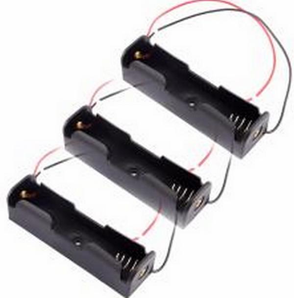 Đế pin sạc 18650 có dây loại 1pin (hộp đế đựng pin)
