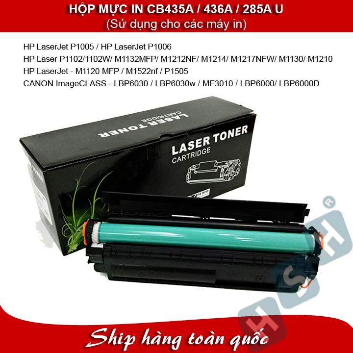 Hộp mực máy in HP LaserJet P1005/P1006 (CB435A/436A/285A)