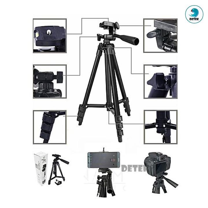 Tripod 3120 kèm kẹp điện thoại