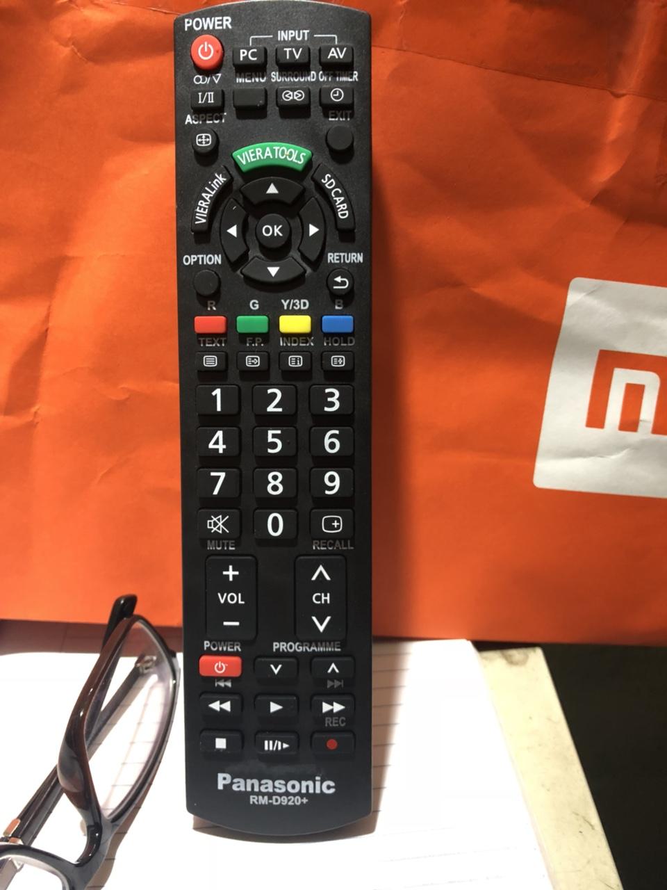 điều khiển panasonic 