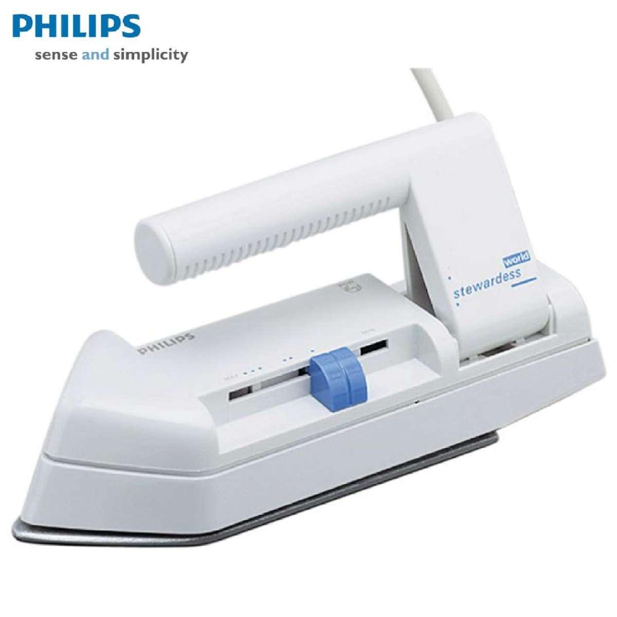 Bàn ủi du lịch Philips HD 1301/02 (Trắng) - Hàng nhập khẩu