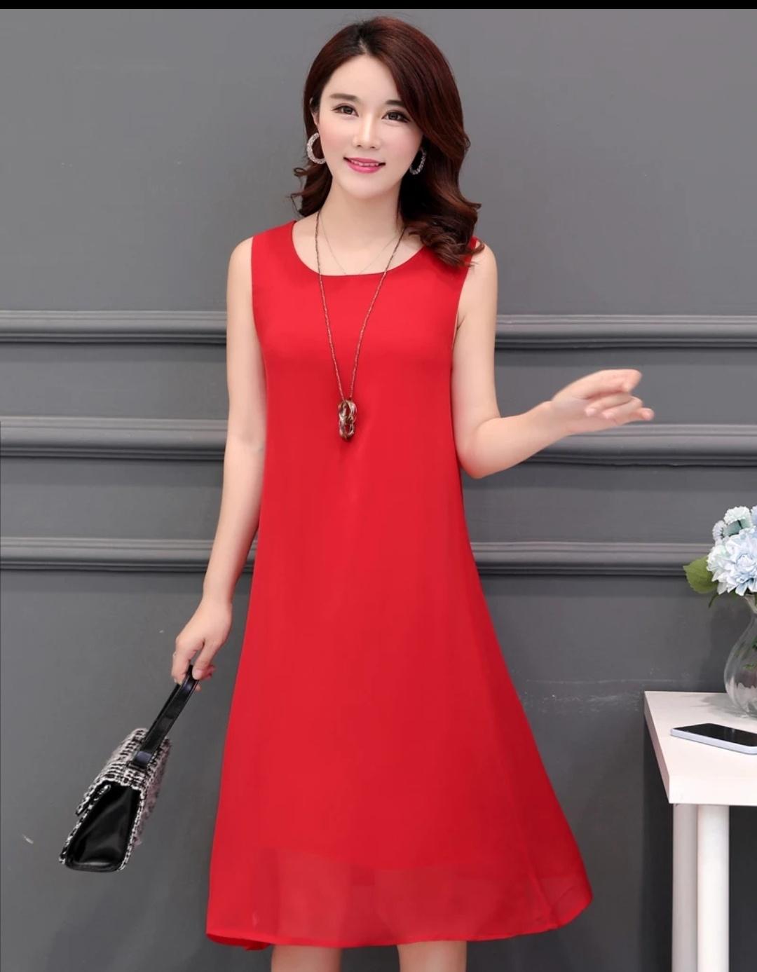 [HCM]Đầm suông đầm oversize thời trang Hàn Quốc mới