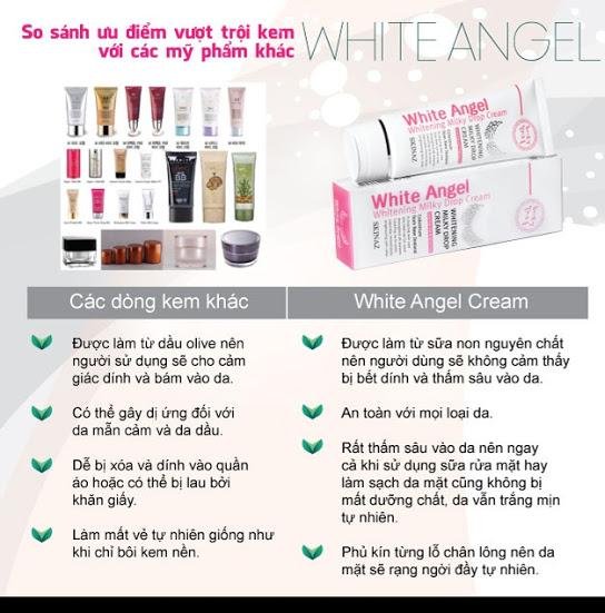 Kem dưỡng trắng da White Angel Skinaz