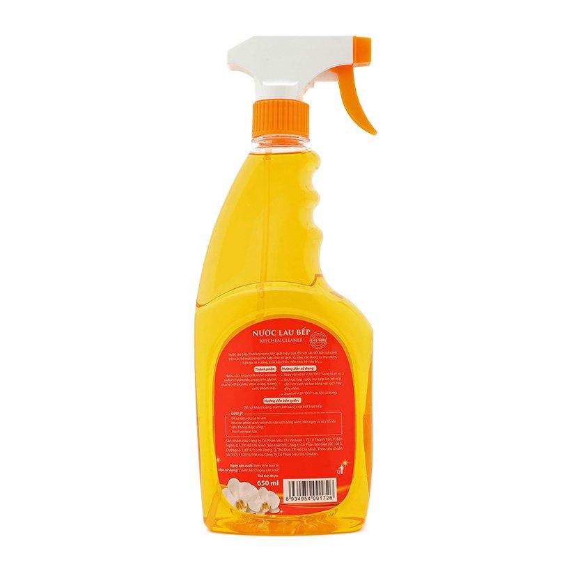 Nước lau bếp hàng công ty VinMart Home 650ml