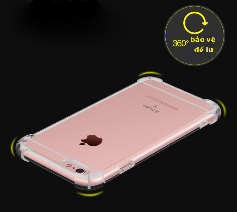 Ốp Lưng Silicon Dẻo Chống Sốc Phát Sáng Cho iPhone 6 Plus/ iPhone 6S Plus
