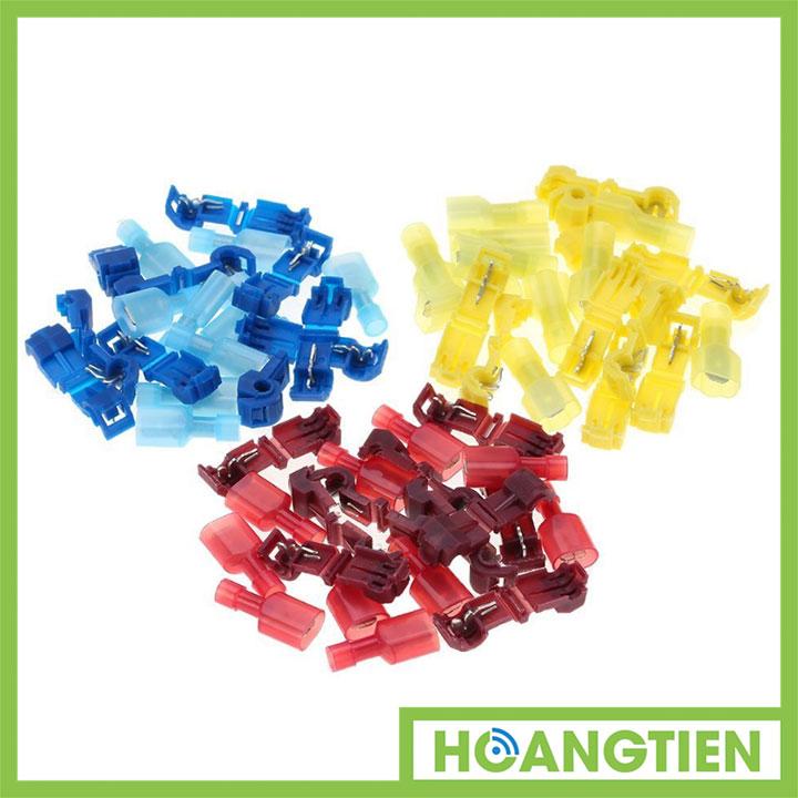 [HCM]Bộ 50 cút nối dây điện chữ T HS-3