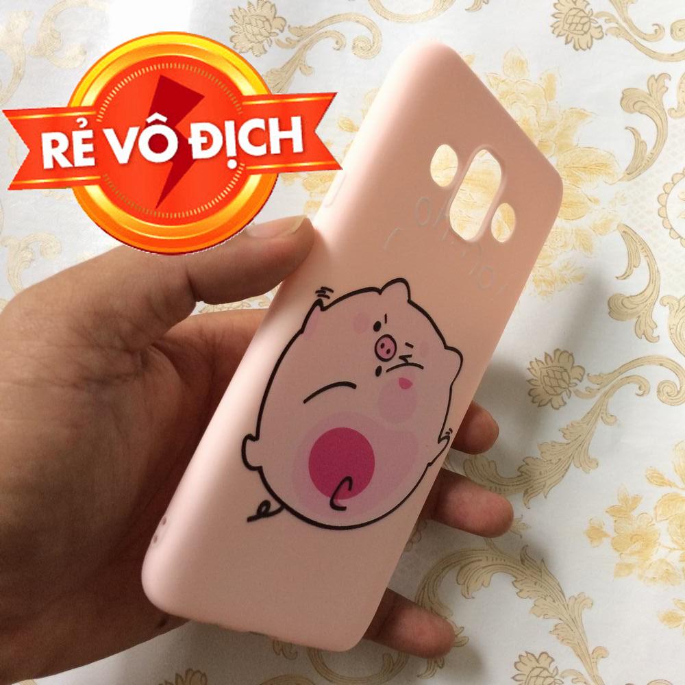Ốp lưng Samsung J7 Duo màu in hình cute