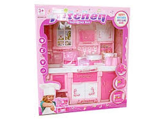 Đồ chơi nhà bếp dùng pin phát nhạc, do choi nha bep cho be, bo do choi nha bep nau an