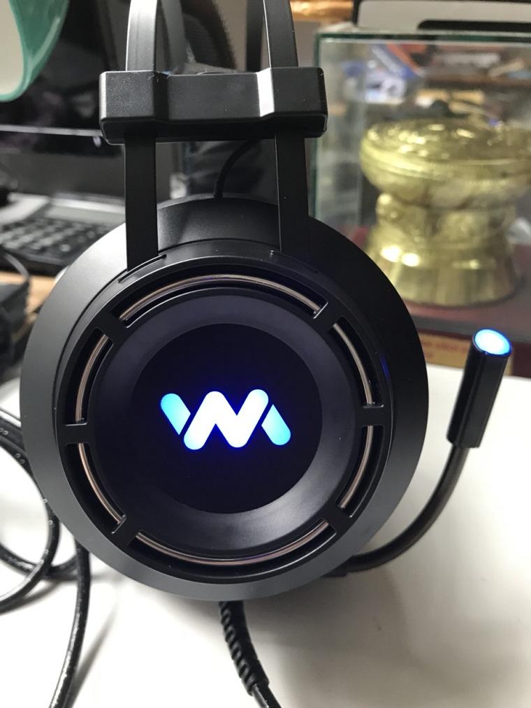 Tai nghe gaming Wangming WM9800 giả lập 7.1 USB (đen)