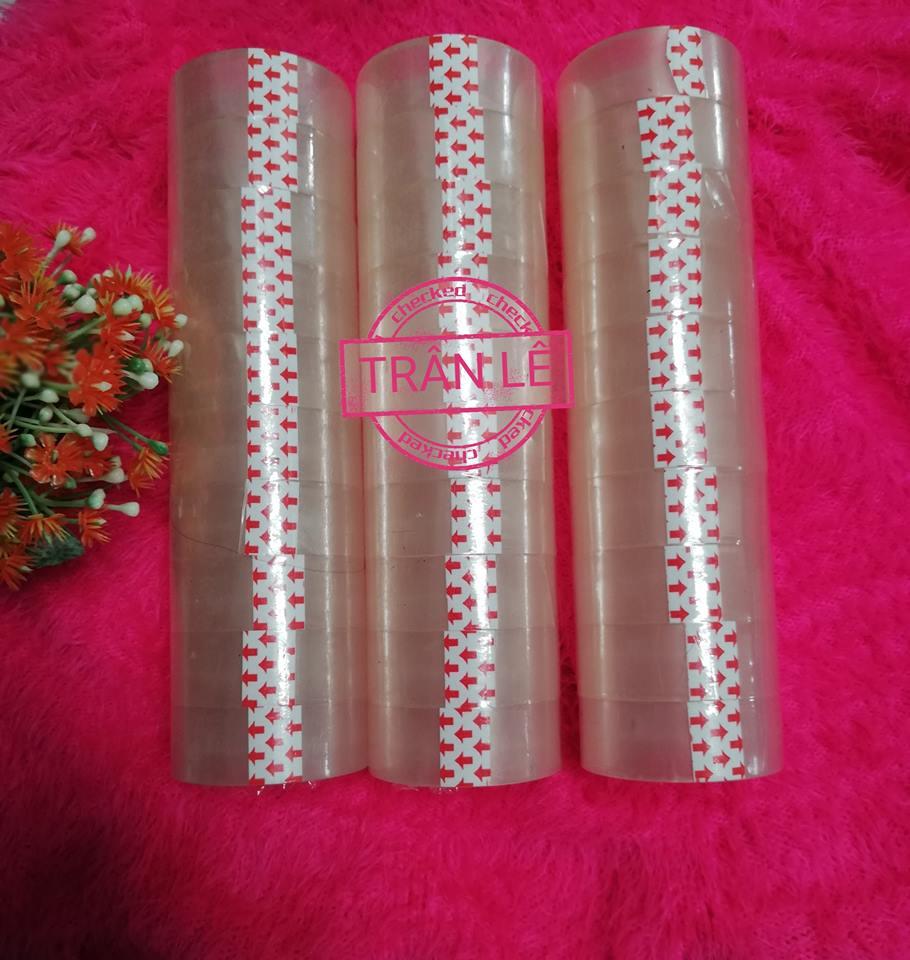 cây 10 cuộn băng keo văn phòng 1,8cm
