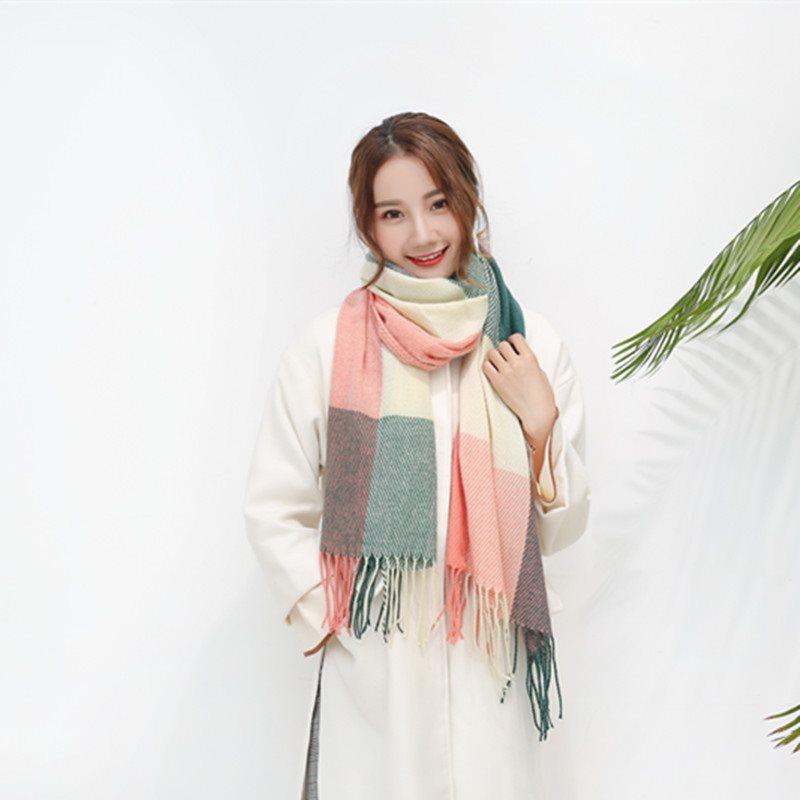 Khăn Choàng Kẻ Caro Lớn bs1716