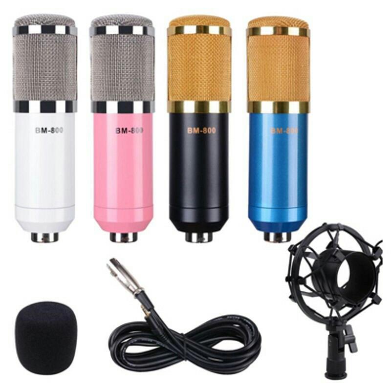 Combo sound v8 và mic bm800