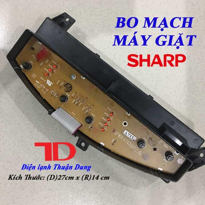Bo mạch dùng cho máy giặt Sharp A733 - Điện Lạnh Thuận Dung