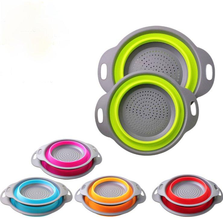 Bộ 2 Rổ Xếp Gọn Cao Cấp