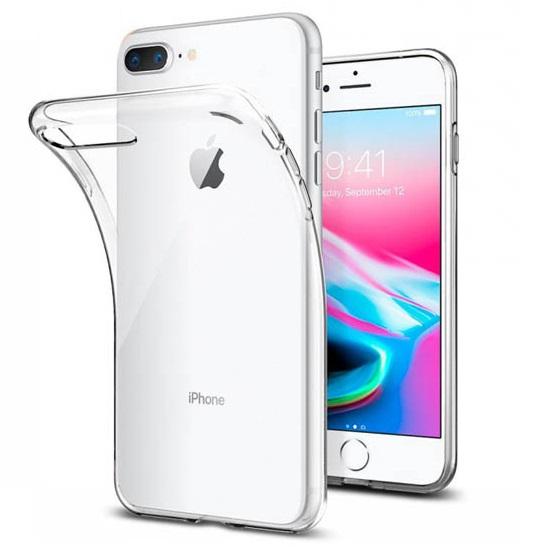 Ốp lưng dẻo trong suốt cho iphone 7 Plus , iphone 8 Plus