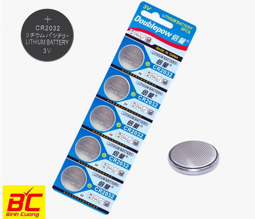 5 VIÊN PIN CÚC ÁO DOUBLEPOW LITHIUM CR2032