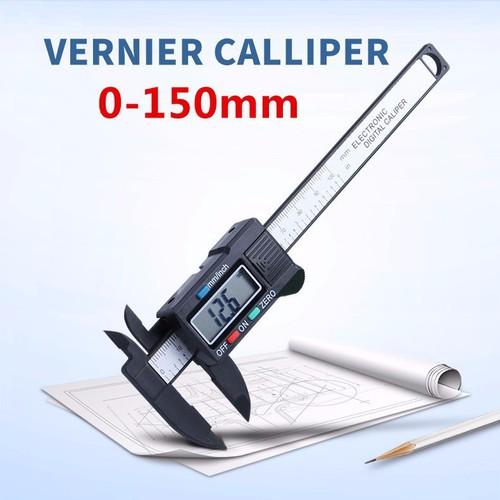 Thước kẹp điện tử sợi carbon 150 mm được sử dụng nhiều trong những ngành sản xuất như: cơ khí, đồ gỗ, đồ nhựa, nhôm kính…