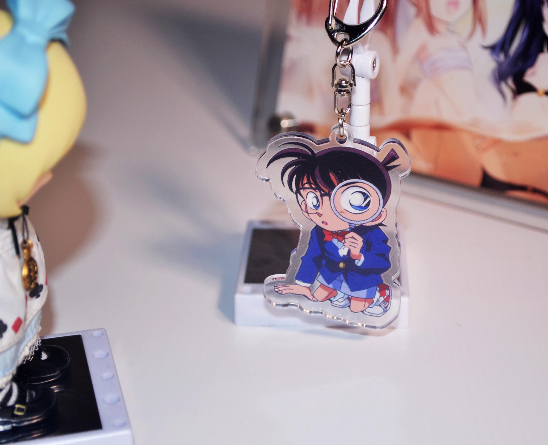 [7-11/12 VOUCHER 8%][thanh lý bán lỗ] Móc khóa Anime mica - conan [AAM] [PGN18]