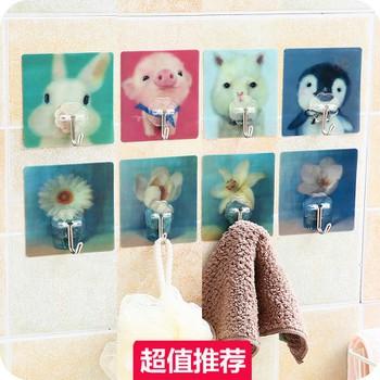 10 cái móc dính tường họa tiết 3D cao cấp dính siêu chắc, 10 cai moc dinh tuong hoa tiet 3D cao cap dinh sieu chac