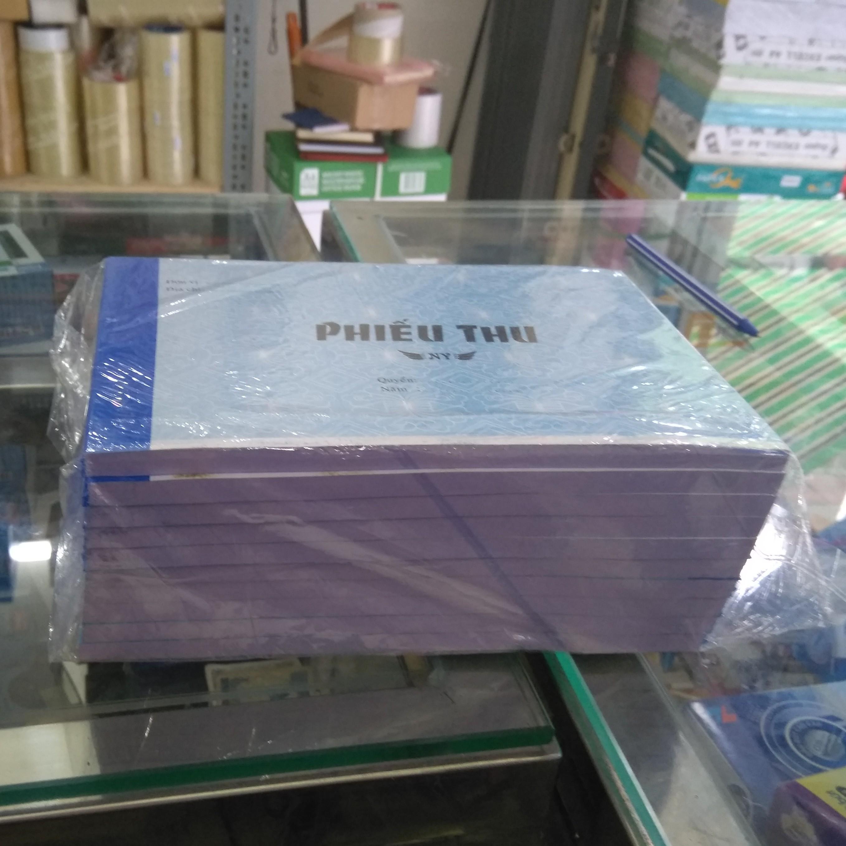 [HCM] Phiếu Thu 2 Liên 50 Bộ (Lốc 10 Quyển)