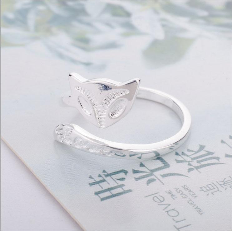 Nhẫn nữ  hình mèo Simple Style phong cách Châu Âu (NN01)