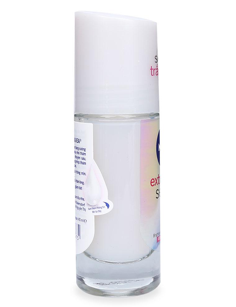 Lăn Ngăn Mùi Serum Trắng Mịn Nivea Chai 40ML