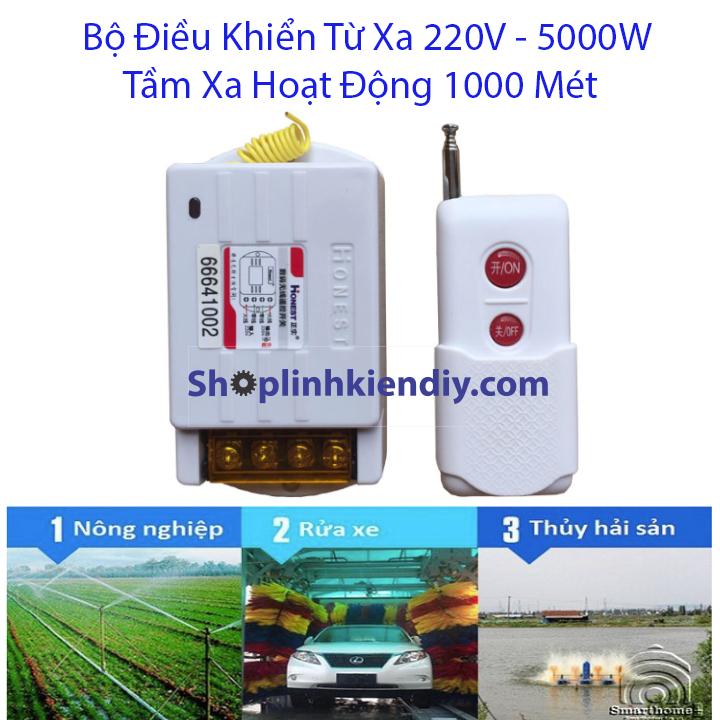 công tắc điều khiển  từ xa 220v - 1000m