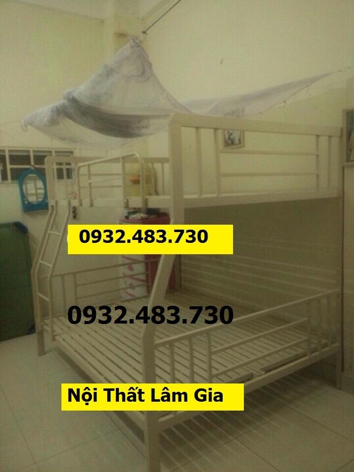 Giường sắt 2 tầng