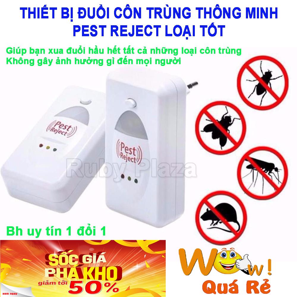 Máy Đuổi Côn Trùng Pest Reject RB -196 Xua Đuổi Hoàn Toàn Các Loại Côn Trùng ( Ruồi Muỗi Dán… ) Bằng Tần Số Sóng Siêu Âm An Toàn Cho Sức Khỏe