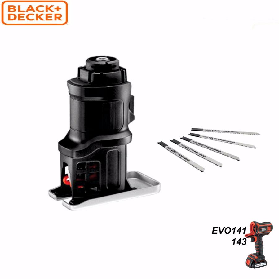 [HCM]Đầu cưa lọng (dành cho MULTI EVO) Black +Decker MTJS1-XJ (Kèm 5 lưỡi cưa lọng)