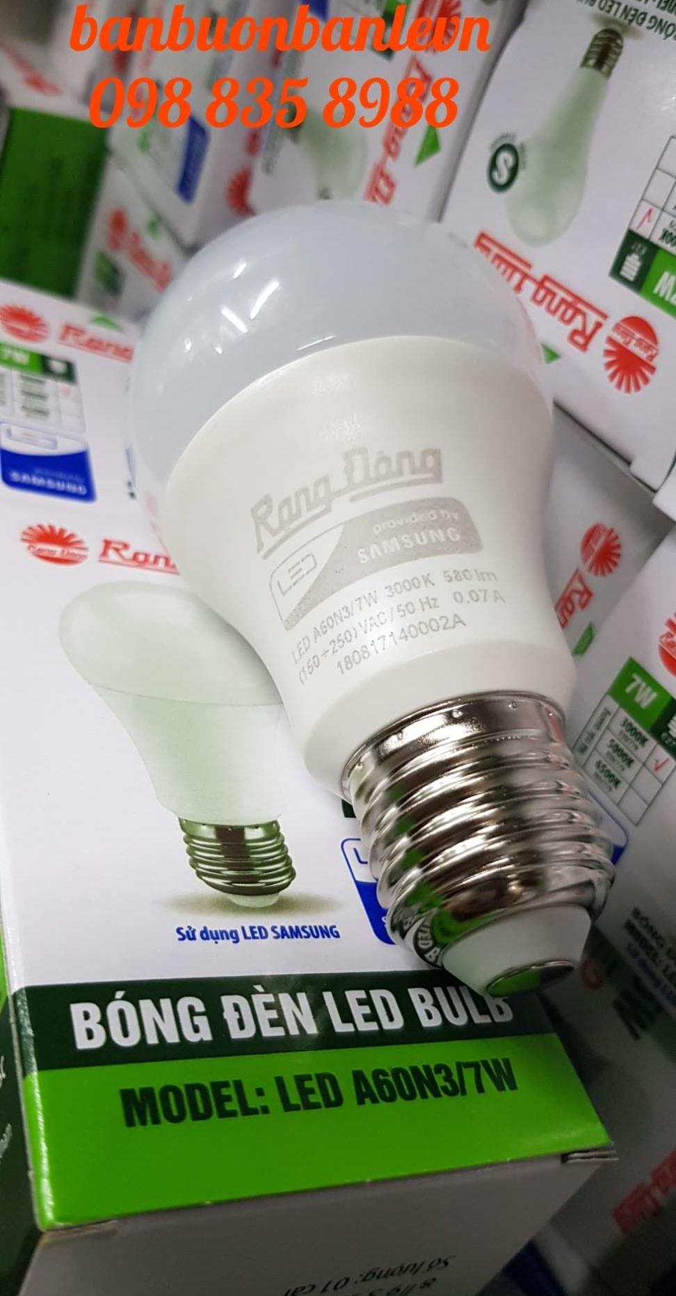 24 bóng đèn LED 7w Rạng Đông