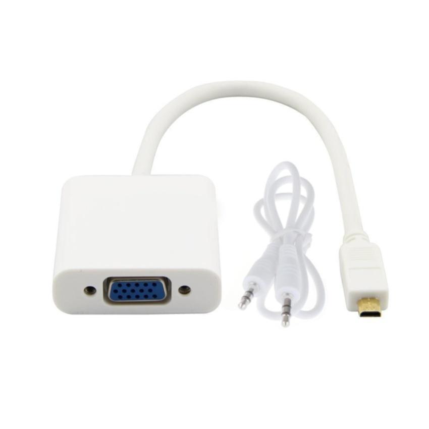 Cáp chuyển đổi từ HDMI qua VGA có âm thanh Audio