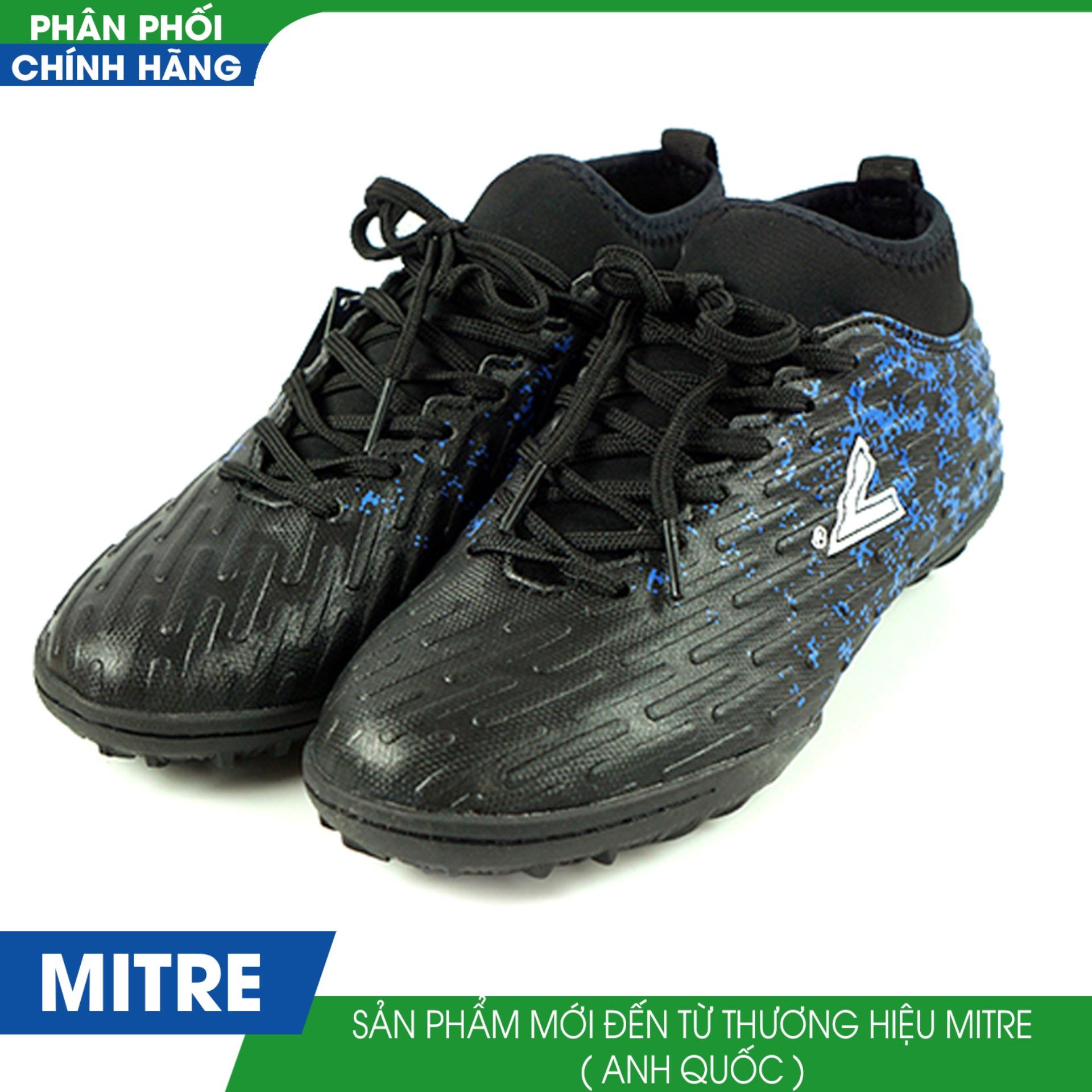 Giầy bóng đá sân cỏ nhân tạo Mitre 170501 ( xanh đen )