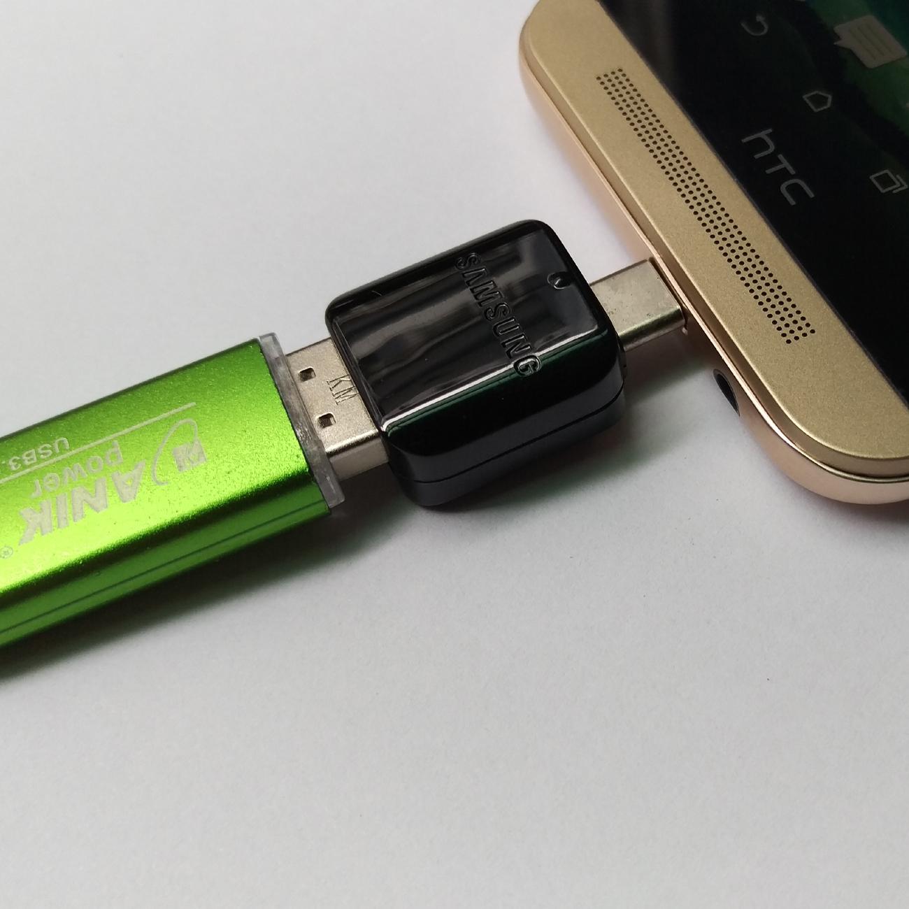[HCM]Cáp OTG USB 3.1 Type C to USB 3.0 cho SAMSUNG S8 - Hàng Zin Tháo Máy