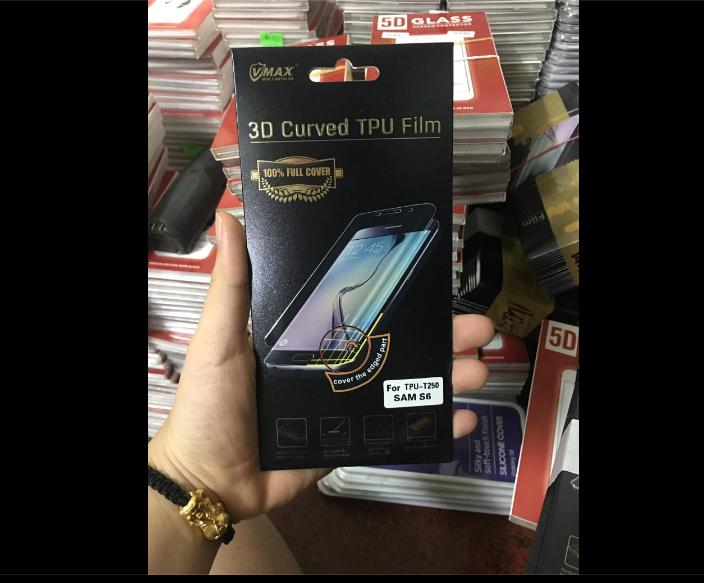 Miếng dán dẻo full màn Vmax cho Samsung S6