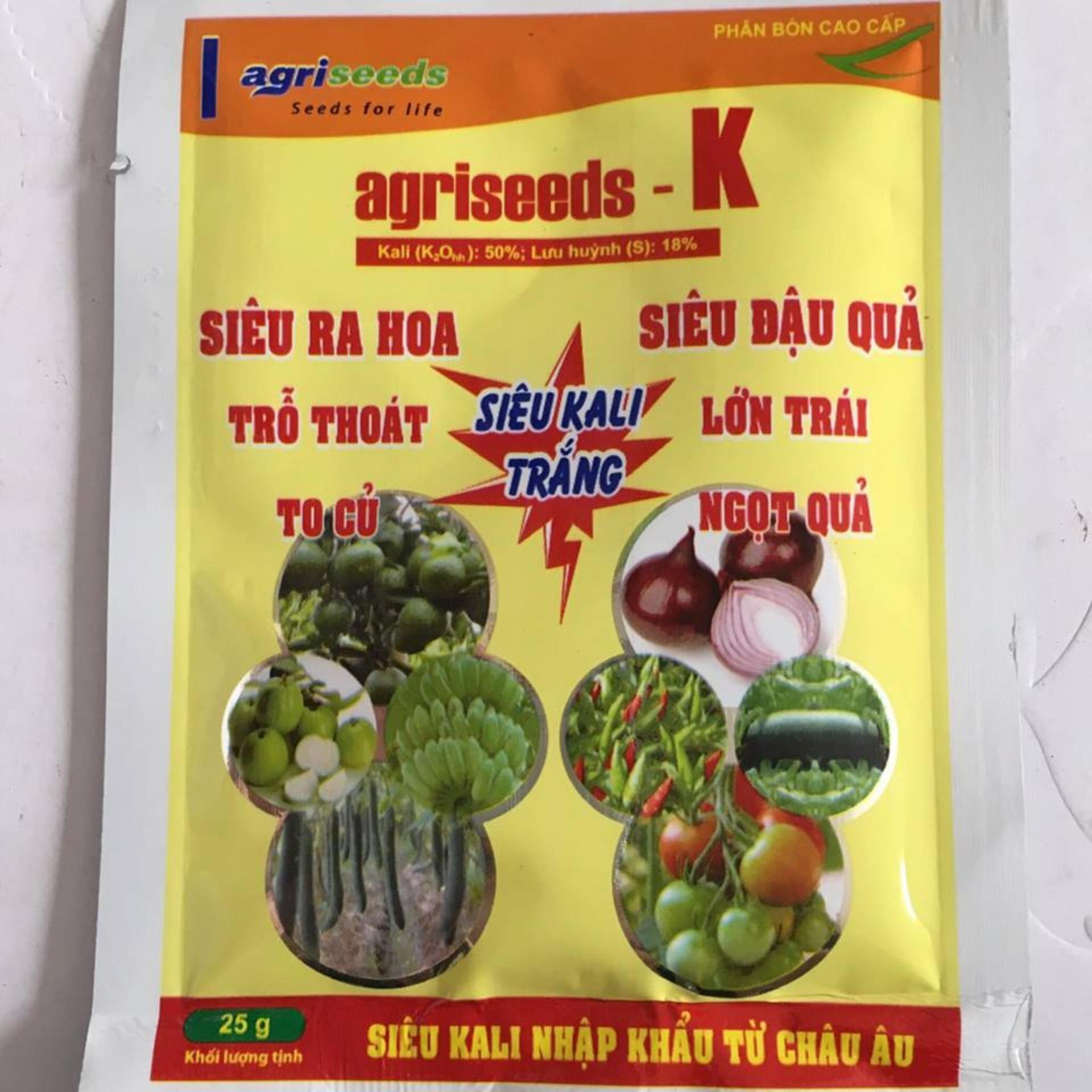 Siêu Kali trắng agriseeds – K