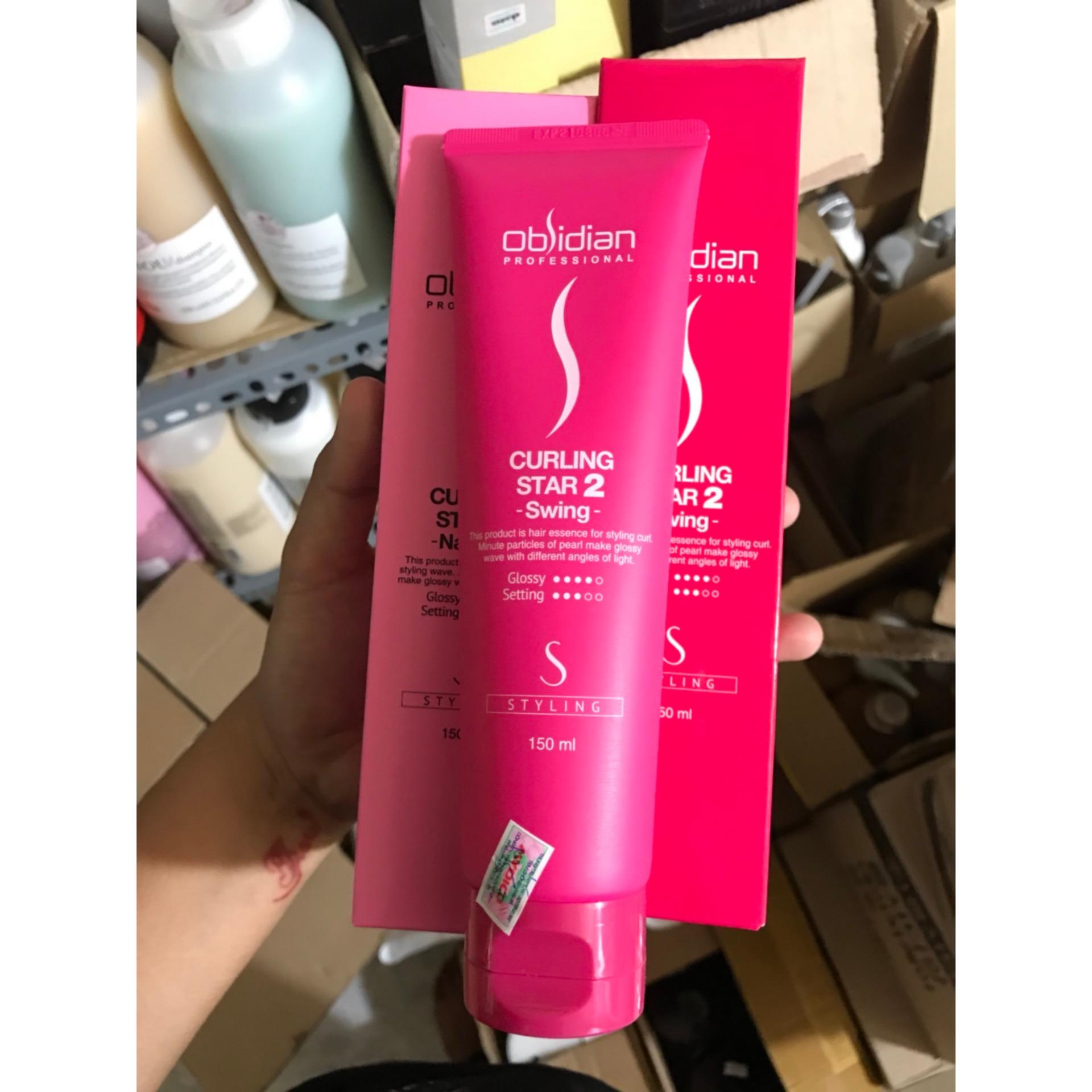 [HCM]Gel tạo kiểu Obsidian Curling Star 2 Swing 150ml