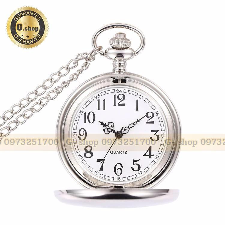 Đồng hồ quả quýt vỏ INOX cao cấp (DH.QUAQuyt.bactron)