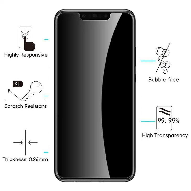 Kính cường lực trong suốt cho Xiaomi Redmi Note 6 Pro, Note6pro