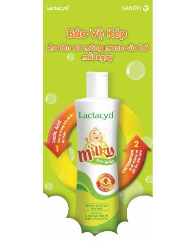 sữa tắm lactacyd milky 250ML