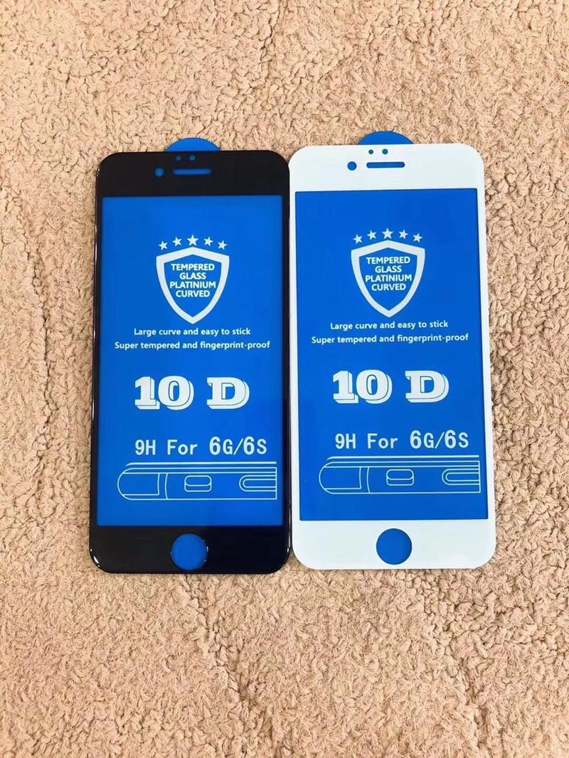Iphone 6,7,8,X Kính cường lực Glass 10D