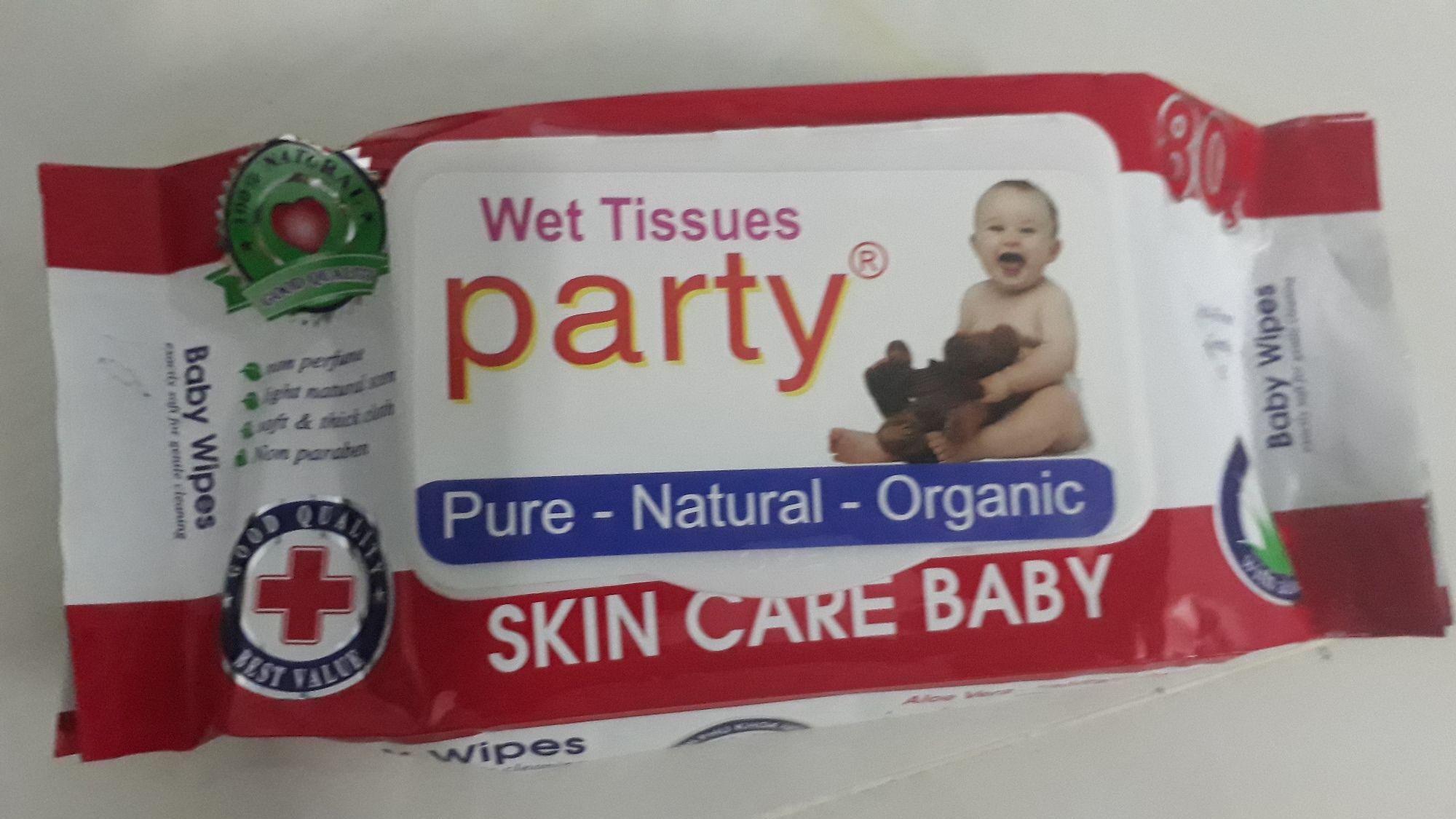 Combo 20 gói Khăn ướt Cao Cấp Party 80g